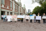 «Не убивайте нас!»: Тогучинцы вышли в центр Новосибирска протестовать против мусорного полигона